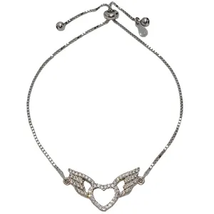 دستبند نقره زنانه مدل 302010