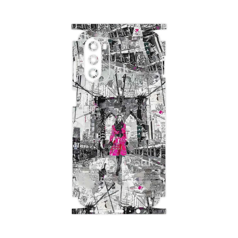 برچسب پوششی ماهوت مدل Collage of Catwalk Bridge-FullSkin مناسب برای گوشی موبایل موتورولا Moto G52