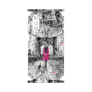 MAHOOT Collage of Catwalk Bridge-FullSkin Cover Sticker for Motorola Moto G52