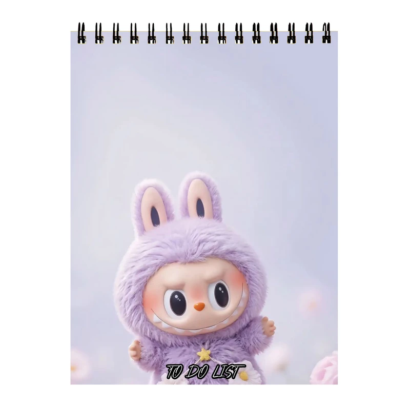 دفتر برنامه ریزی 60 برگ طرح labubu کد28