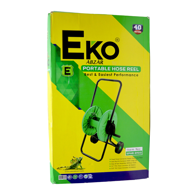 شلنگ جمع کن اکو مدل  قرقره ای کد YP-EPHR-8103-40M