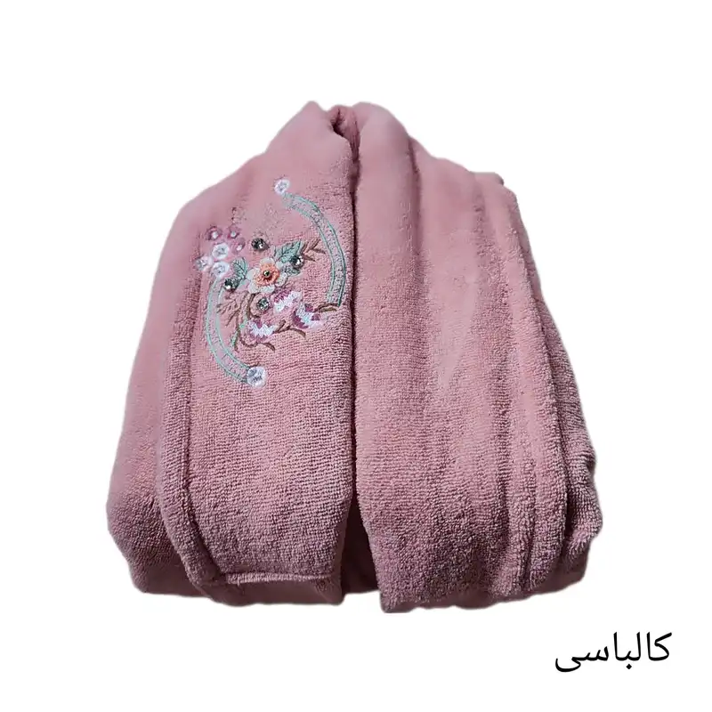 حوله پالتویی پاموک طرح آیسو کد A01 سایز 115