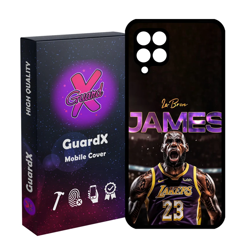 کاور گارد ایکس طرح Lebron James مدل 10715 مناسب برای گوشی موبایل سامسونگ Galaxy A12/M12/F12