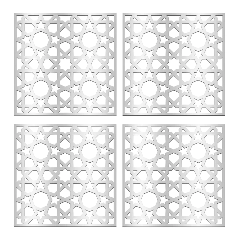 تایل سقفی آسمان مجازی بنی دکو مدل MC10 اندازه 60x60 سانتی متر مجموعه 4 عددی