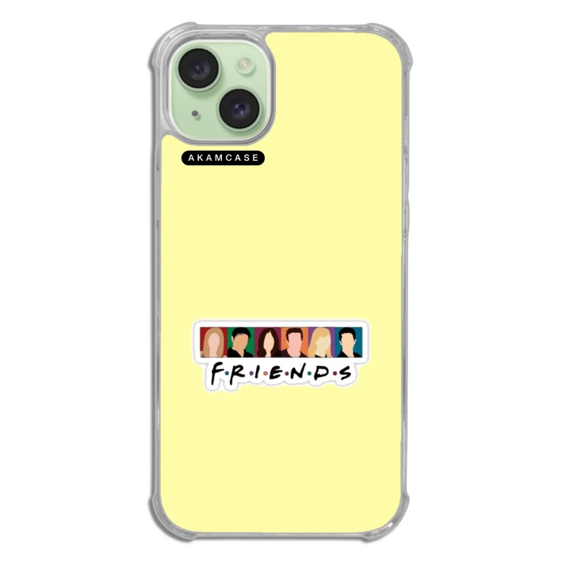 کاور آکام مدل AMCWTA15PLUS-FRIENDS1 مناسب برای گوشی موبایل اپل iPhone 15 Plus