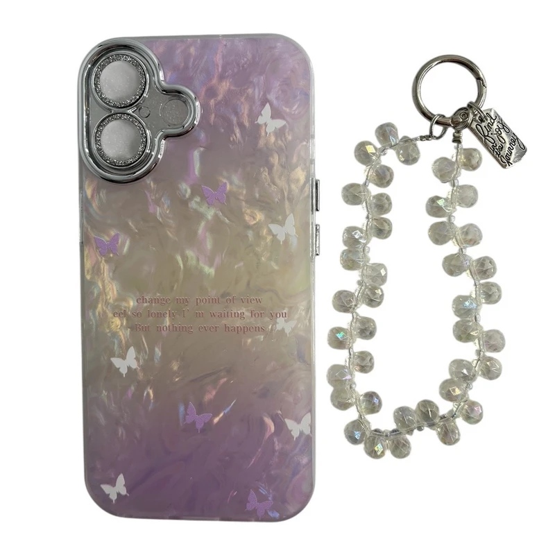 کاور مدل PARVENE SHAYNI مناسب برای گوشی موبایل اپل IPHONE 17  به همراه اویز