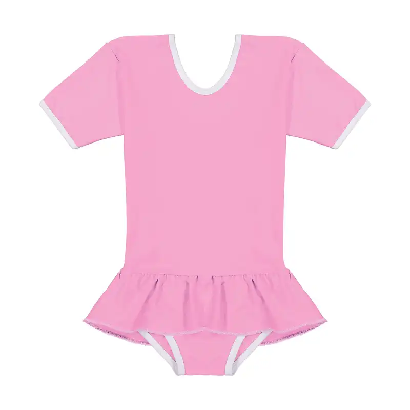 ست بادی و لگینگ ورزشی  دخترانه مدل ژیمناستیک کد 0314