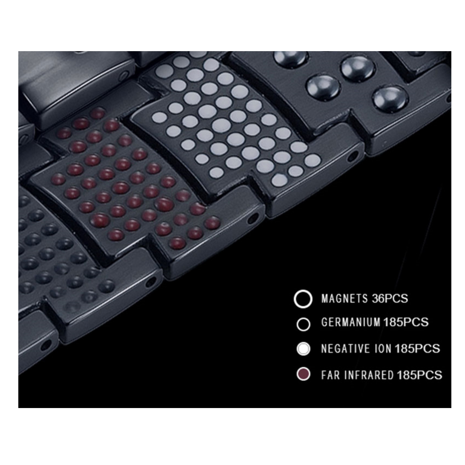 دستبند مغناطیسی مدل carbon کد hp64 دستبند مغناطیسی مدل carbon کد hp64
