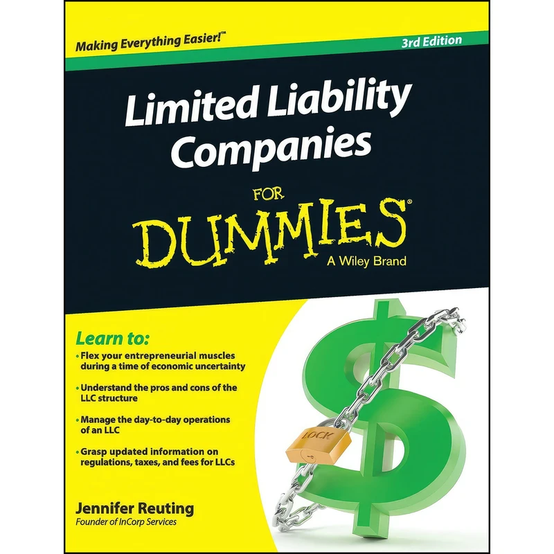 کتاب Limited Liability Companies For Dummies اثر Jennifer Reuting انتشارات For Dummies