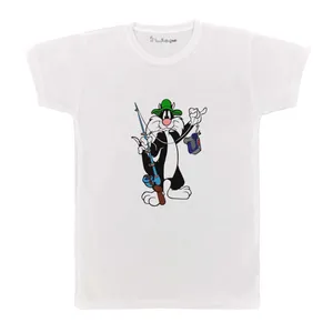 تی شرت بچگانه پرمانه طرح توییتی کد pmt.4355