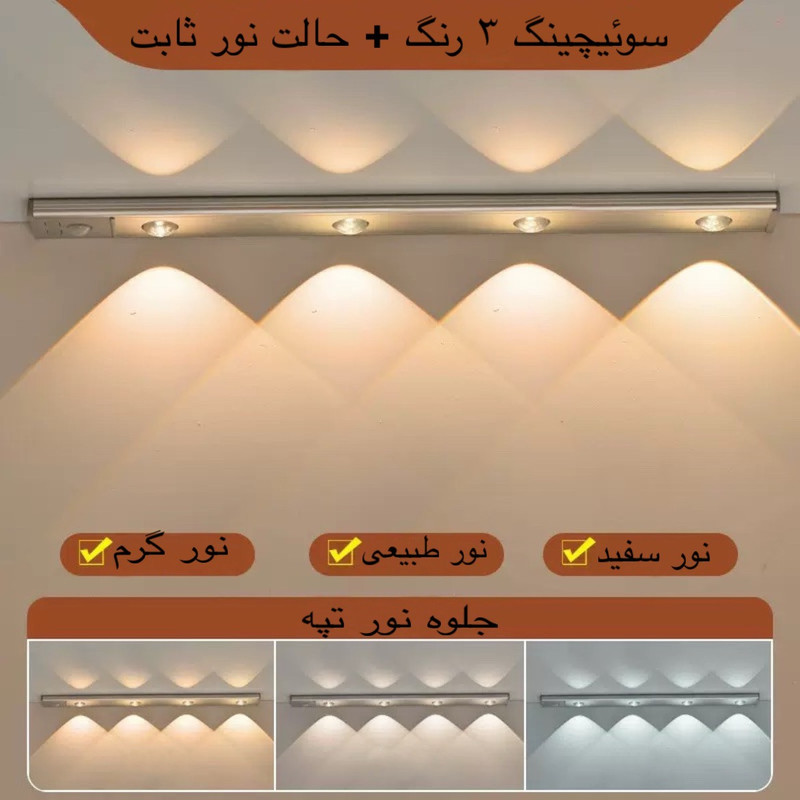 چراغ ال ای دی 0.75 وات مدل زیر کابینتی کد 60CM