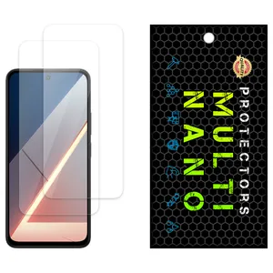 Multi Nano X-S2N Model Transparent Screen Protector Suitable For Xiaomi Poco M7 4G Mobile Phone Pack Of 2