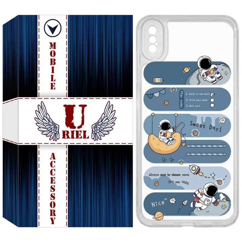 کاور یوریل مدل Clear کد 19 طرح خرگوش و خرس مناسب برای گوشی موبایل اپل iPhone XS Max