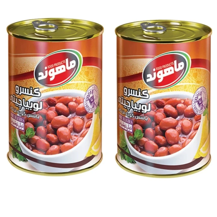 کنسرو لوبیا چیتی ماهوند - 350 گرم مجموعه دو عددی