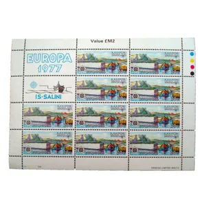 تمبر یادگاری مدل یادبود کد bc-1709 مجموعه 12 عددی