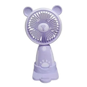 پنکه شارژی مدل خرسی کدH137 ظرفیت 500 میلی آمپر