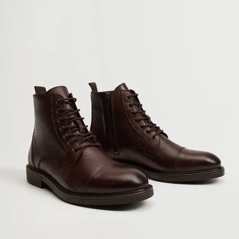 نیم بوت مردانه مانگو مدل LE756BOT