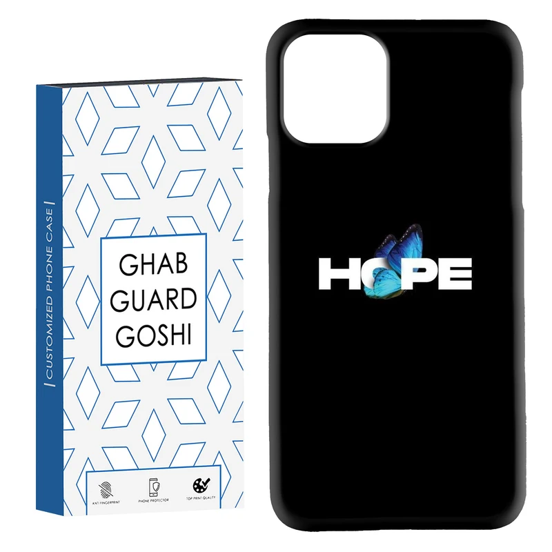 کاور قاب گارد گوشی طرح hope کد Dimo-292 مناسب برای گوشی موبایل اپل  IPHONE 11 PRO