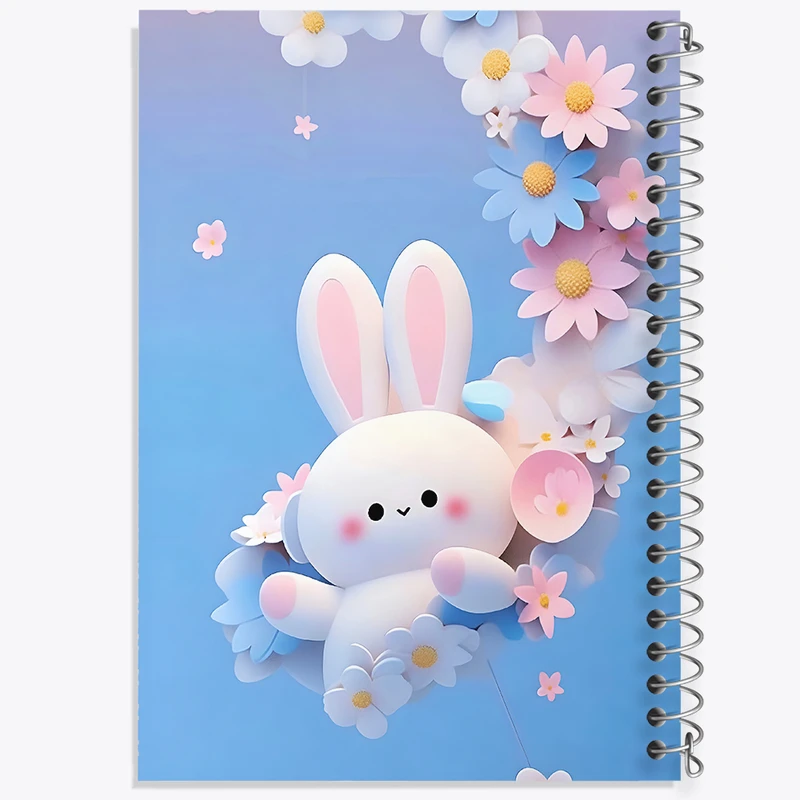 دفتر لیست خرید 50 برگ خندالو طرح خرگوش بامزه کد F5776