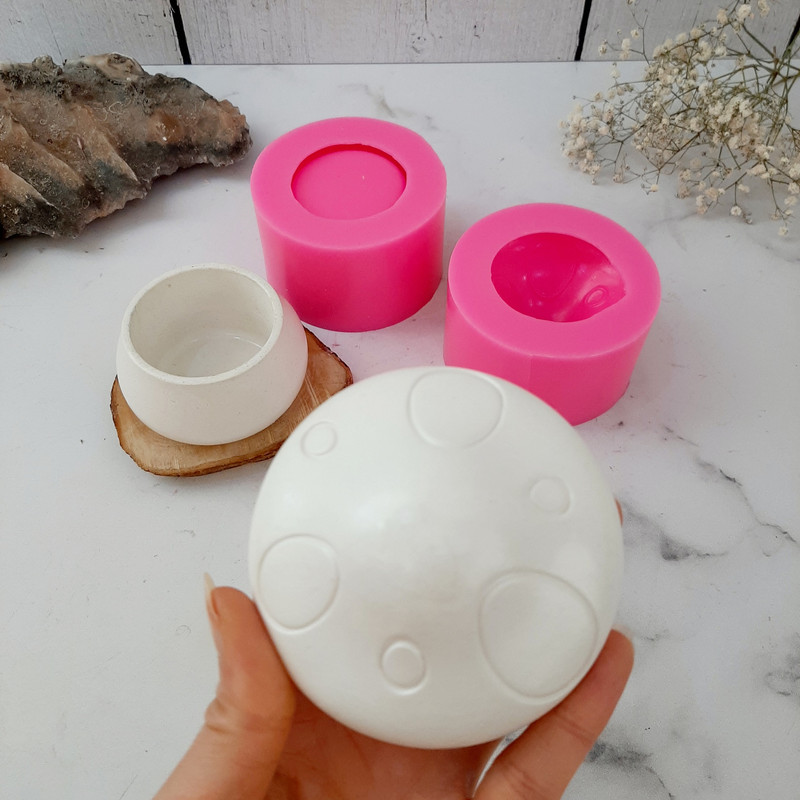 قالب سیلیکونی مدل بانکه طرح قارچ مجموعه 2 عددی