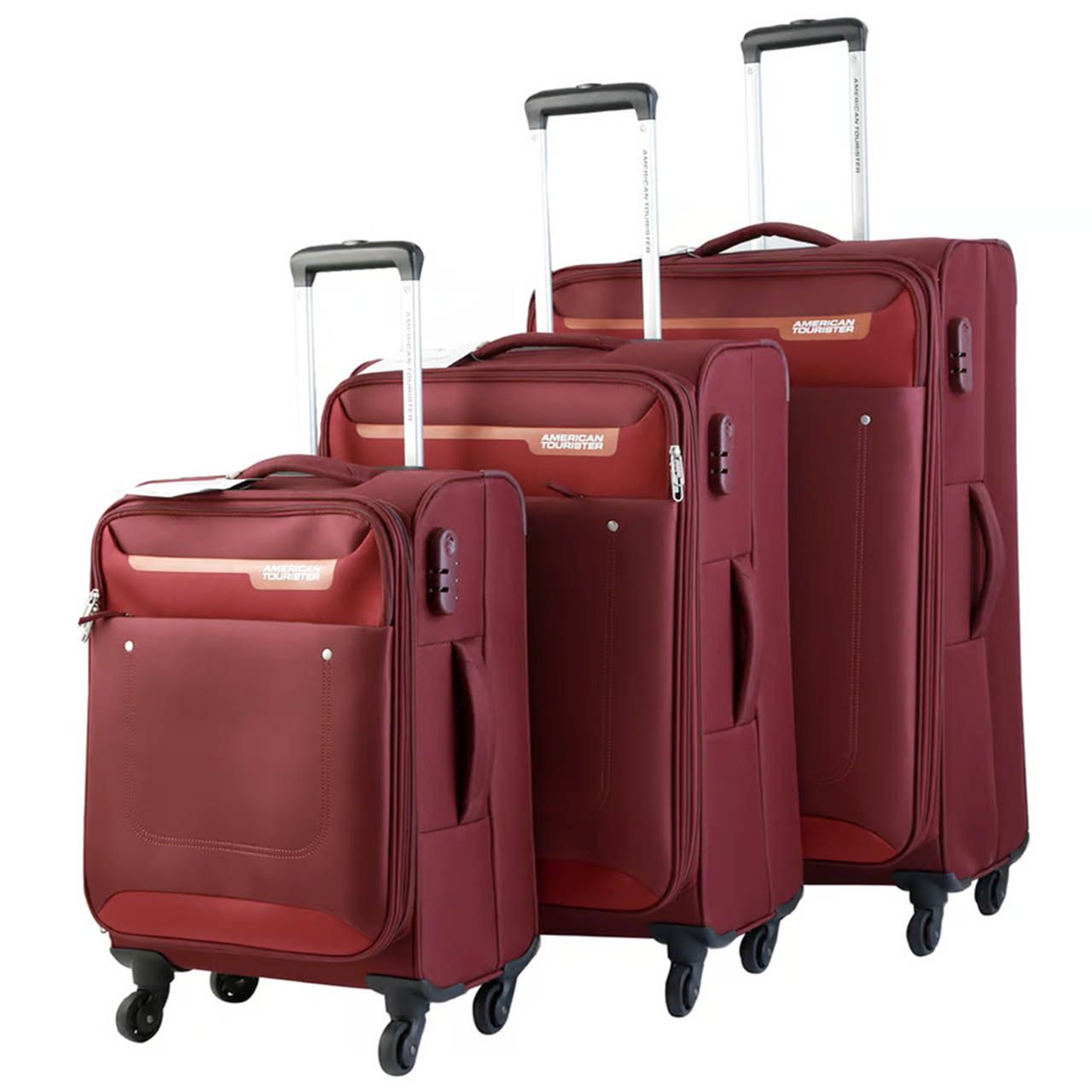 مجموعه سه عددی چمدان امریکن توریستر مدل JACKSON FP6 -  - 3