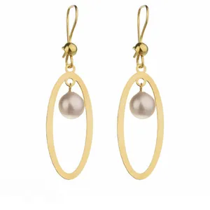 گوشواره طلا 18 عیار زنانه الن نار مدل ELME1017