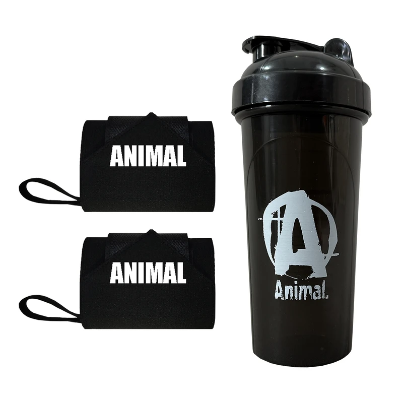 شیکر ورزشی مدل AL85 گنجایش 0.8 لیتر به همراه مچ بند مجموعه 3 عددی