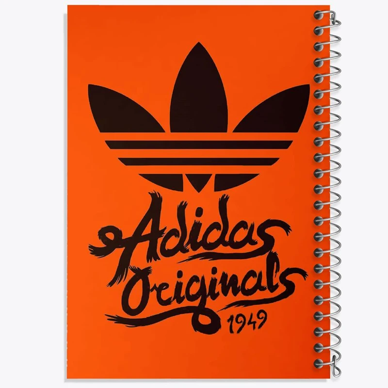 دفتر شطرنجی 50 برگ خندالو طرح آدیداس Adidas کد 23480