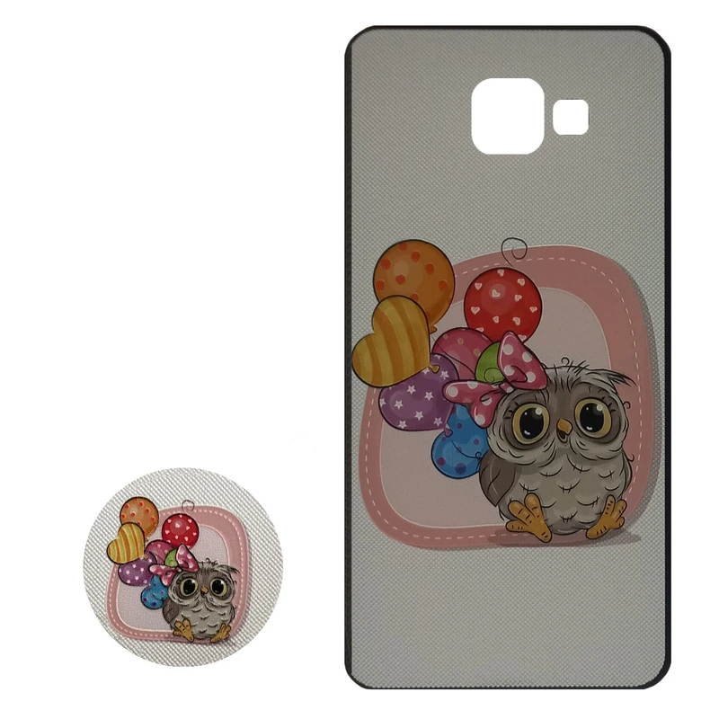 کاور مدل MRM4-302 مناسب برای گوشی موبایل سامسونگ Galaxy A7 2016 به همراه پاپ سوکت 