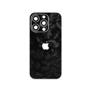 MAHOOT Black-Wildflower Cover Sticker for Apple iPhone 14 Pro