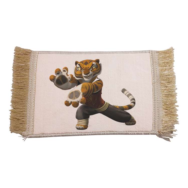 فرش ماشینی دیوارکوب مدل پاندا کونگ فو کار کد 82