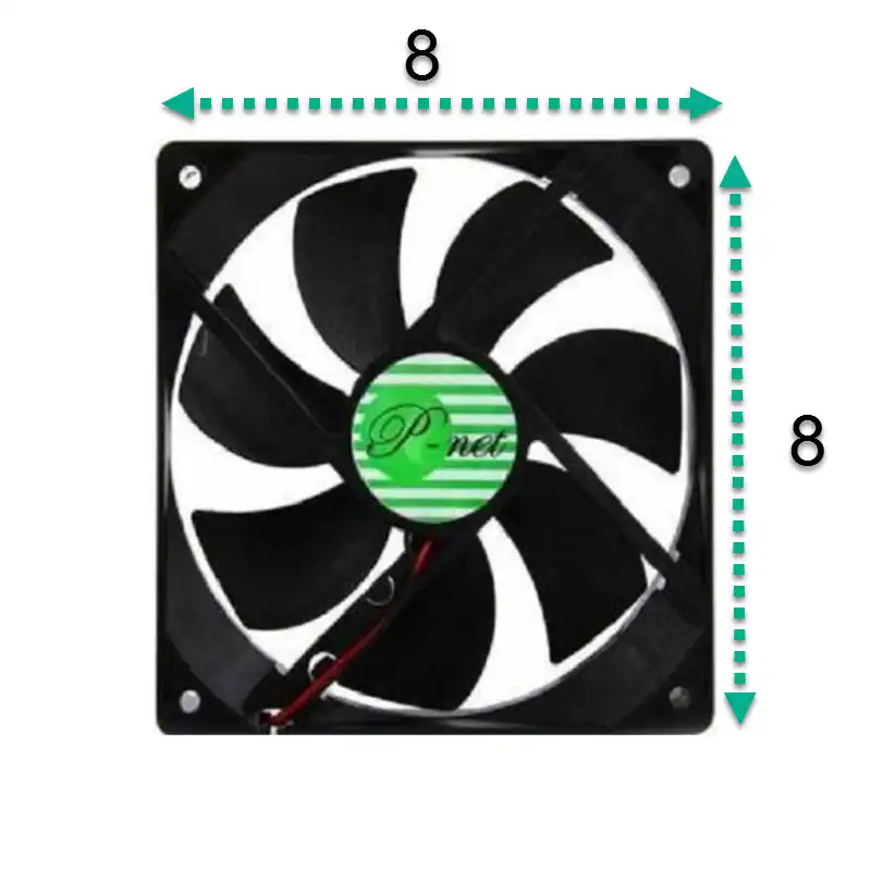 فن کیس پی نت مدل 8mil بسته 4 عددی