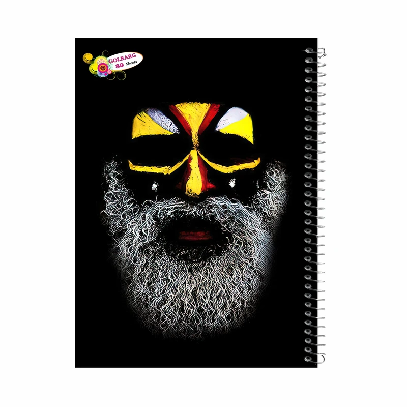 دفتر مشق 80 برگ گلبرگ کد 2911