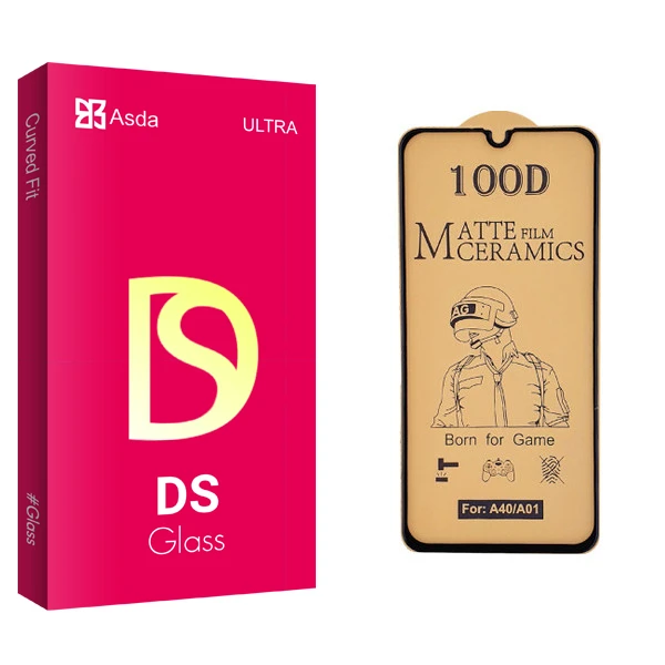 محافظ صفحه نمایش سرامیکی آسدا مدل DS glass مناسب برای گوشی موبایل سامسونگ Galaxy A01