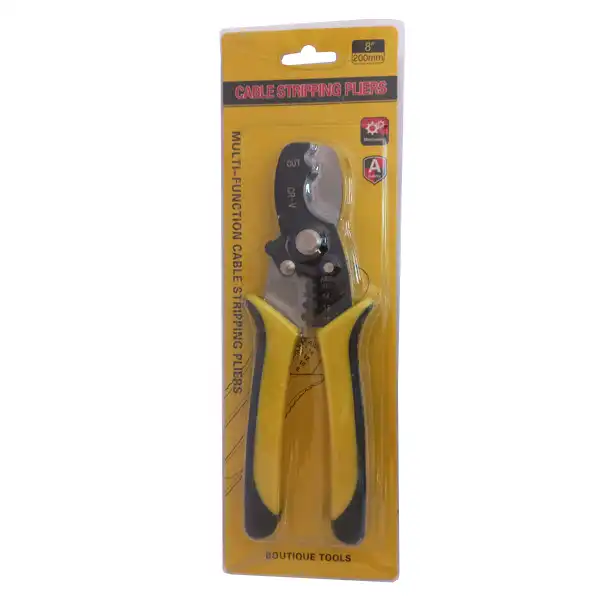 انبر کابل بر و سیم لخت کن مدل BQT_8 سایز 8 اینچ