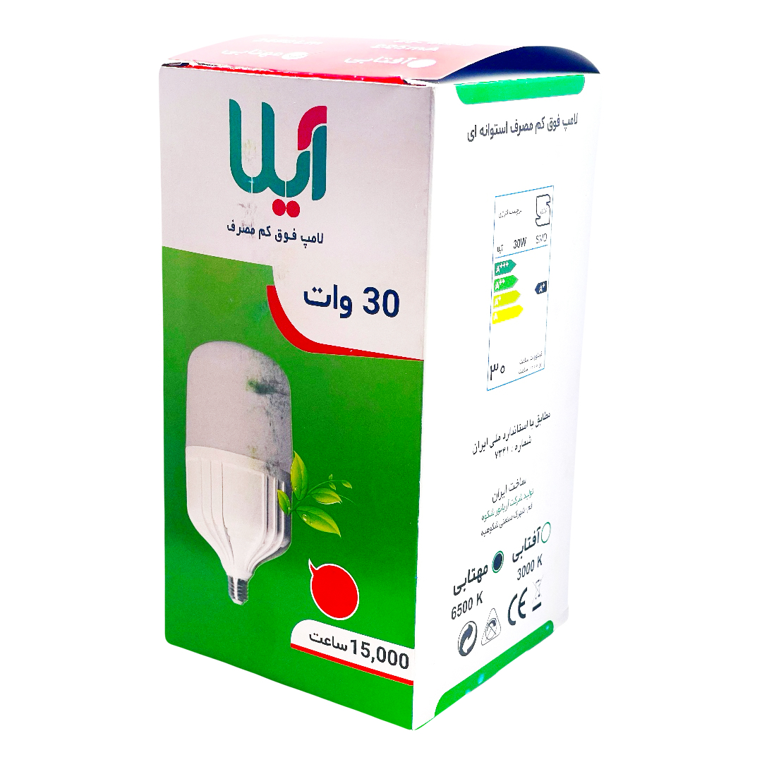 لامپ 30 وات آیلا مدل SMD پایه E27  بسته 4 عددی