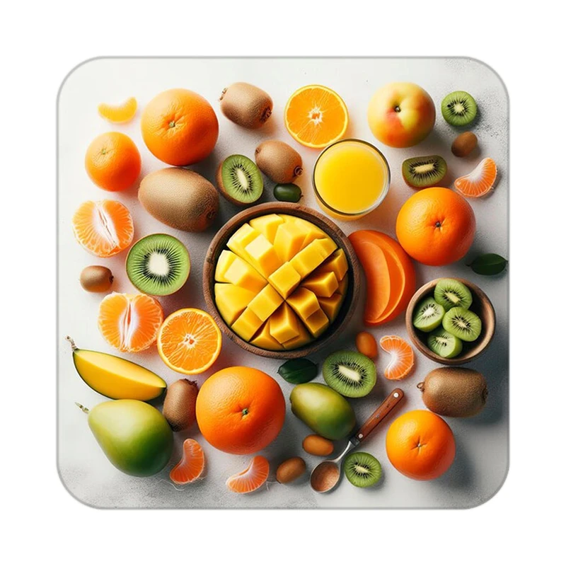 زیر لیوانی کاکتی طرح میوه مدل mp20823