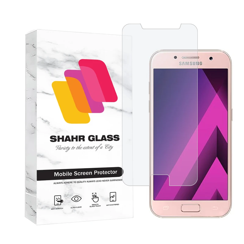 محافظ صفحه نمایش شهر گلس مدل SIMPLSH مناسب برای گوشی موبایل سامسونگ Galaxy A3 2017