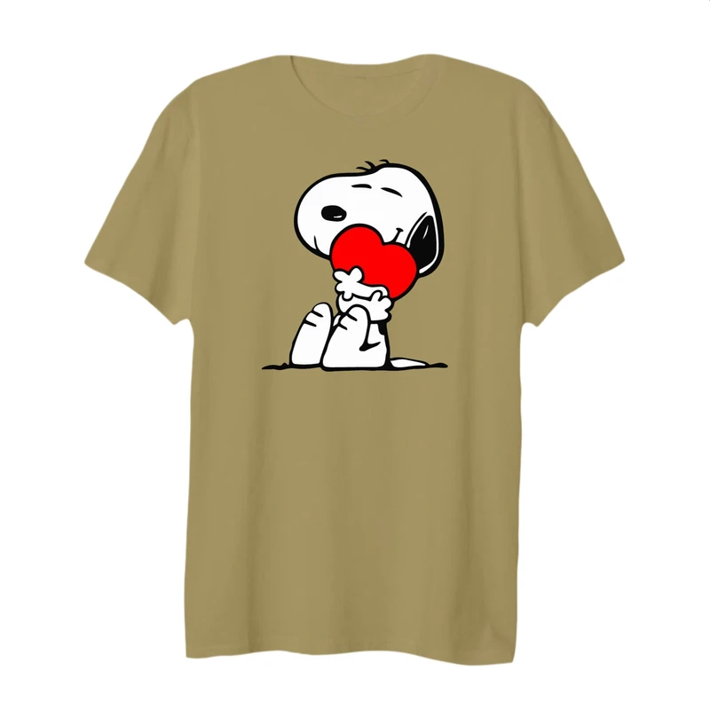 تی شرت لانگ آستین کوتاه زنانه مدل اسنوپی کد 20