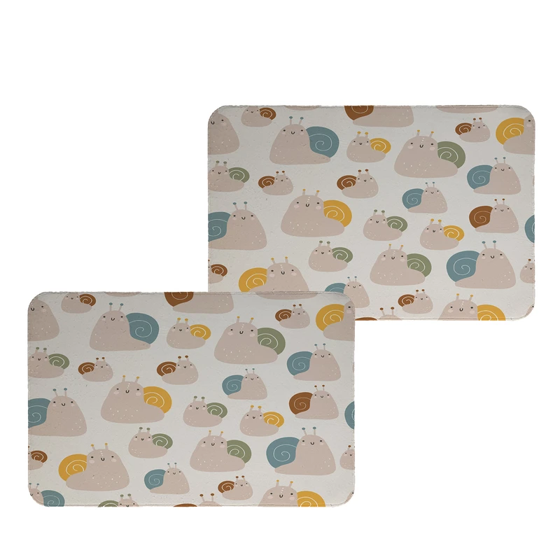 زیربشقابی طرح حلزون کد 9396 بسته 2 عددی 