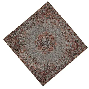 رومیزی ترمه مدل نسترن کد KRM