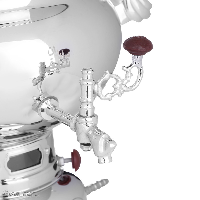 سماور گازی گروه صنعتی برادران سیفی مدل صدفی ترموکوپلدار 10 لیتر