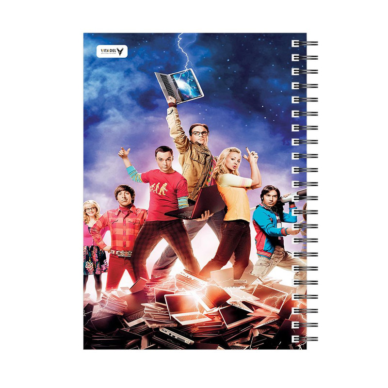 دفتر 60 برگ ویتادل طرح بیگ بنگ تئوری مدل 1