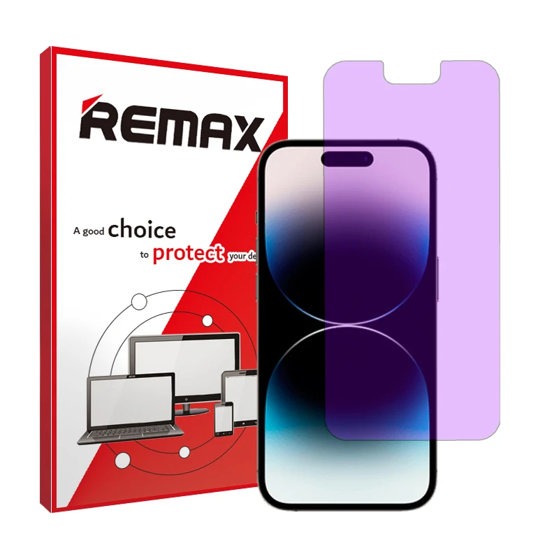 محافظ صفحه نمایش آنتی پرپل ریمکس مدل HyPRL مناسب برای گوشی موبایل اپل iPhone 14 Pro Max