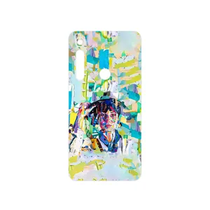 MAHOOT Collage of Women Portrait 1 Cover Sticker for Motorola One Macro