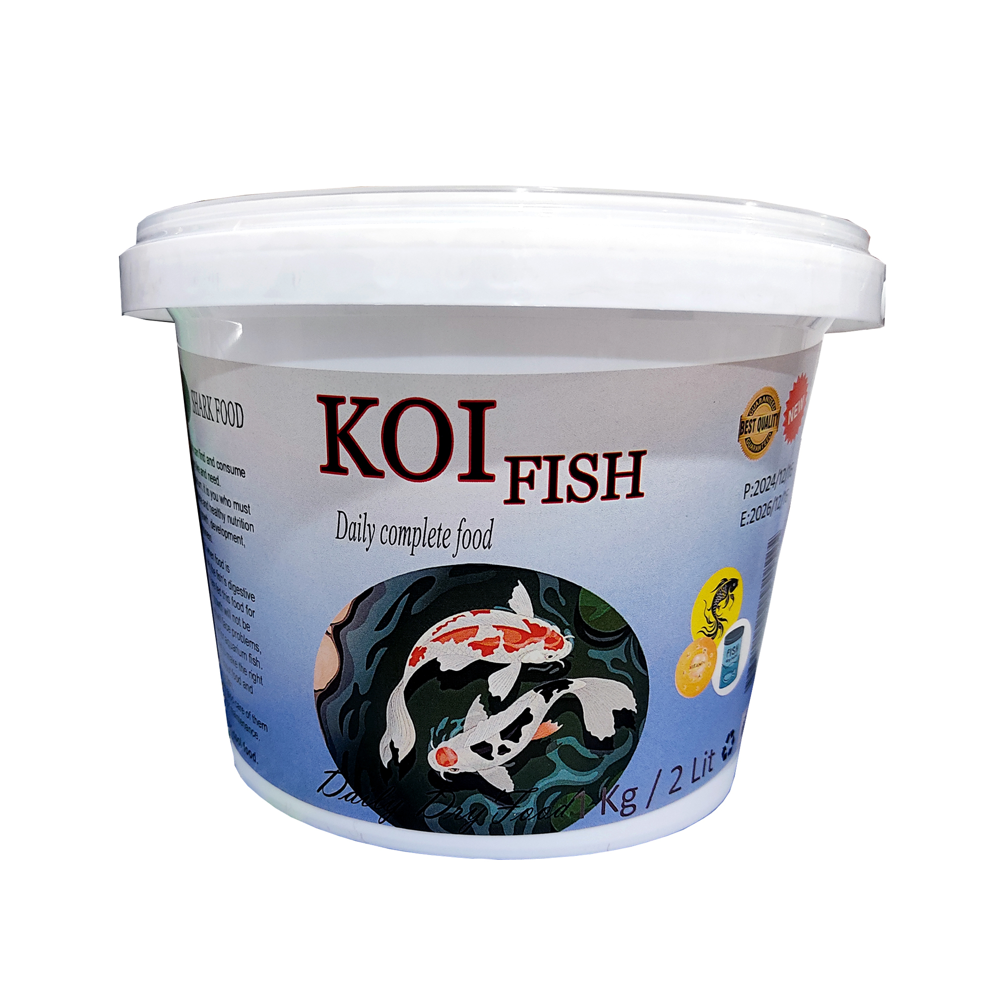 غذای ماهی کوی مدل شارک وزن 1000 گرم