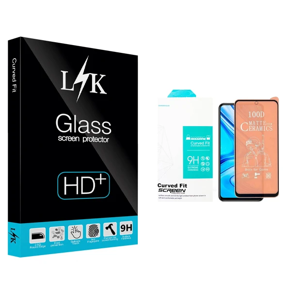 محافظ صفحه نمایش ال کی مدل +HD مناسب برای گوشی موبایل شیائومی Redmi Note 9 pro