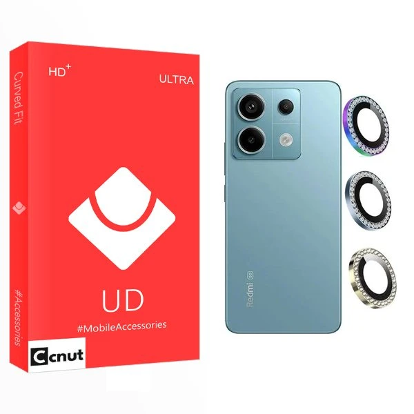 محافظ لنز گوشی کوکونات مدل UD Ringi negin مناسب برای گوشی موبایل شیائومی Redmi note 13 Pro 5G