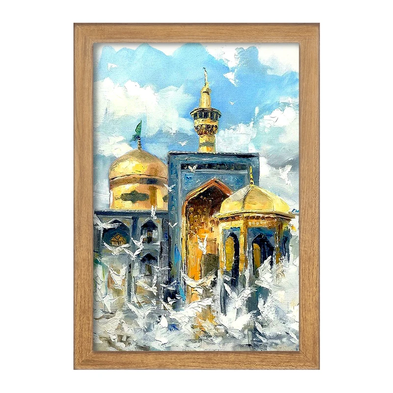 تابلو خندالو طرح حرم امام رضا (ع) کد 28807
