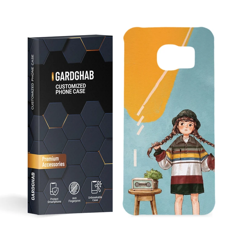 کاور گارد قاب مدل دخترانه مناسب برای گوشی موبایل سامسونگ Galaxy S6 Edge